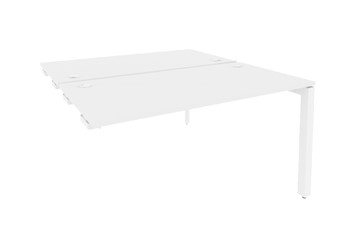 Приставной стол к тумбе O.MP-D.SPR-3.7 Белый/Белый бриллиант в Красноярске