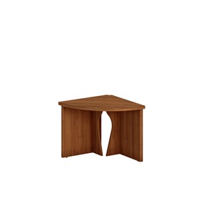 Секция угловая стола в переговорную Престиж, темный орех, 83x83x75, ТЖ 476 ТО в Красноярске