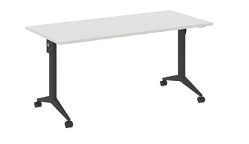 Складной мобильный стол X.M-4.7, Металл антрацит/Белый бриллиант в Норильске