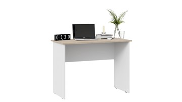 Офисный стол Тип 14, 1000 (Дуб Сонома/Белый Ясень) в Норильске