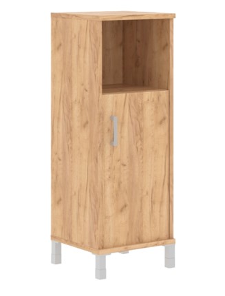 Шкаф Born В 421.2 R правый колонка средняя с глухой малой дверью 475х450х1286 мм, Дуб Бофорд в Красноярске - изображение