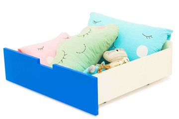 Ящик для кровати Skogen синий в Норильске