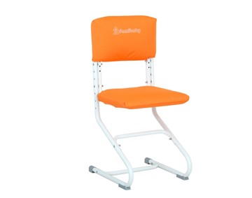 Набор чехлов на спинку и сиденье стула СУТ.01.040-01 Оранжевый, ткань Оксфорд в Красноярске
