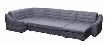 Большой диван с оттоманкой и креслом Антарес 1 ПДУ New в Норильске - предосмотр 1