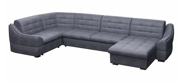Большой диван с оттоманкой и креслом Антарес 1 ПДУ New в Норильске - изображение