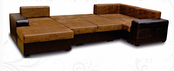 П-образный диван Плаза 405х210 в Красноярске - изображение 1