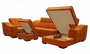 Угловой диван N-11-M (П1+ПС+УС+Д2+Д5+П1) в Норильске - предосмотр 2