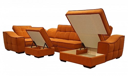 Угловой диван N-11-M (П1+ПС+УС+Д2+Д5+П1) в Норильске - изображение 2