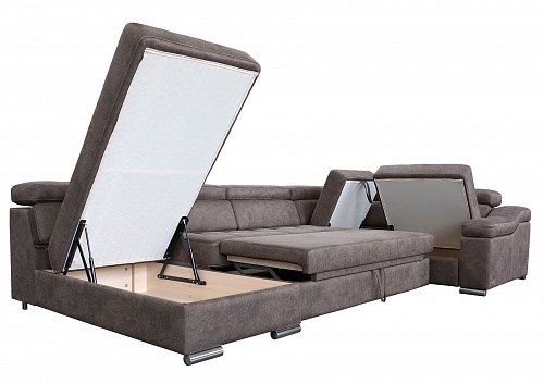 Угловой диван N-0-M П (П1+ПС+УС+Д2+Д5+П2) в Норильске - изображение 2