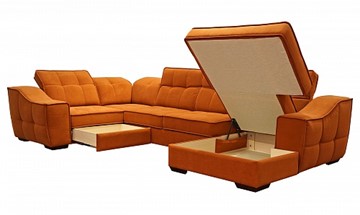 Угловой диван N-11-M (П1+ПС+УС+Д2+Д5+П1) в Норильске - предосмотр 1