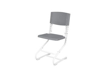 Детский стул СУТ.02 Пластик (рост от 115 см), Серый в Норильске