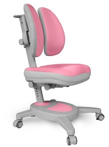 Кресло растущее Mealux Onyx Duo (Y-115) BLG, розовый + серый в Норильске