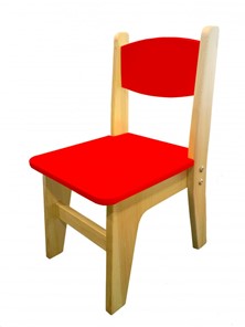 Детский стул Вуди красный (H 260) в Норильске