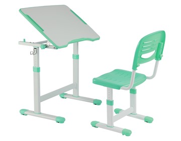 Растущий стол и стул Piccolino II Green в Норильске - предосмотр 1