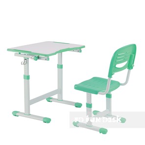 Растущий стол и стул Piccolino II Green в Норильске - предосмотр