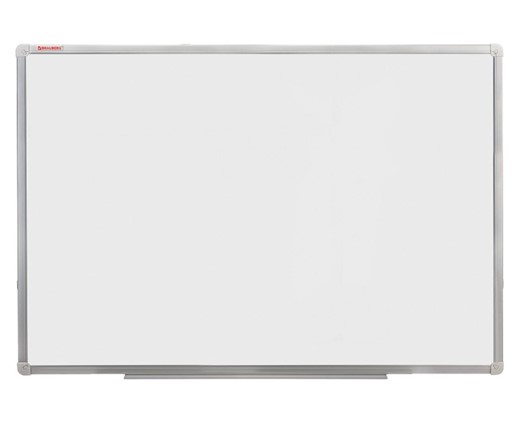 Доска магнитно-маркерная BRAUBERG 100х150 см, алюминиевая рамка в Норильске - изображение