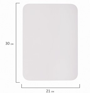 Магнитно-маркерная доска на холодильник BRAUBERG, 30х21 см с маркером, магнитом и салфеткой в Норильске - предосмотр 8