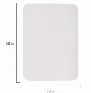Доска магнитно-маркерная на холодильник BRAUBERG, 58х36 см с маркером, магнитом и салфеткой в Норильске - предосмотр 8
