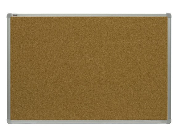Пробковая доска для объявлений 2х3 OFFICE, TСA129, 90х120 см, алюминиевая рамка в Норильске - изображение
