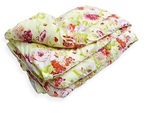 Стеганое одеяло ЭКОНОМ в вакуумной упаковке, полиэстер в Красноярске - изображение